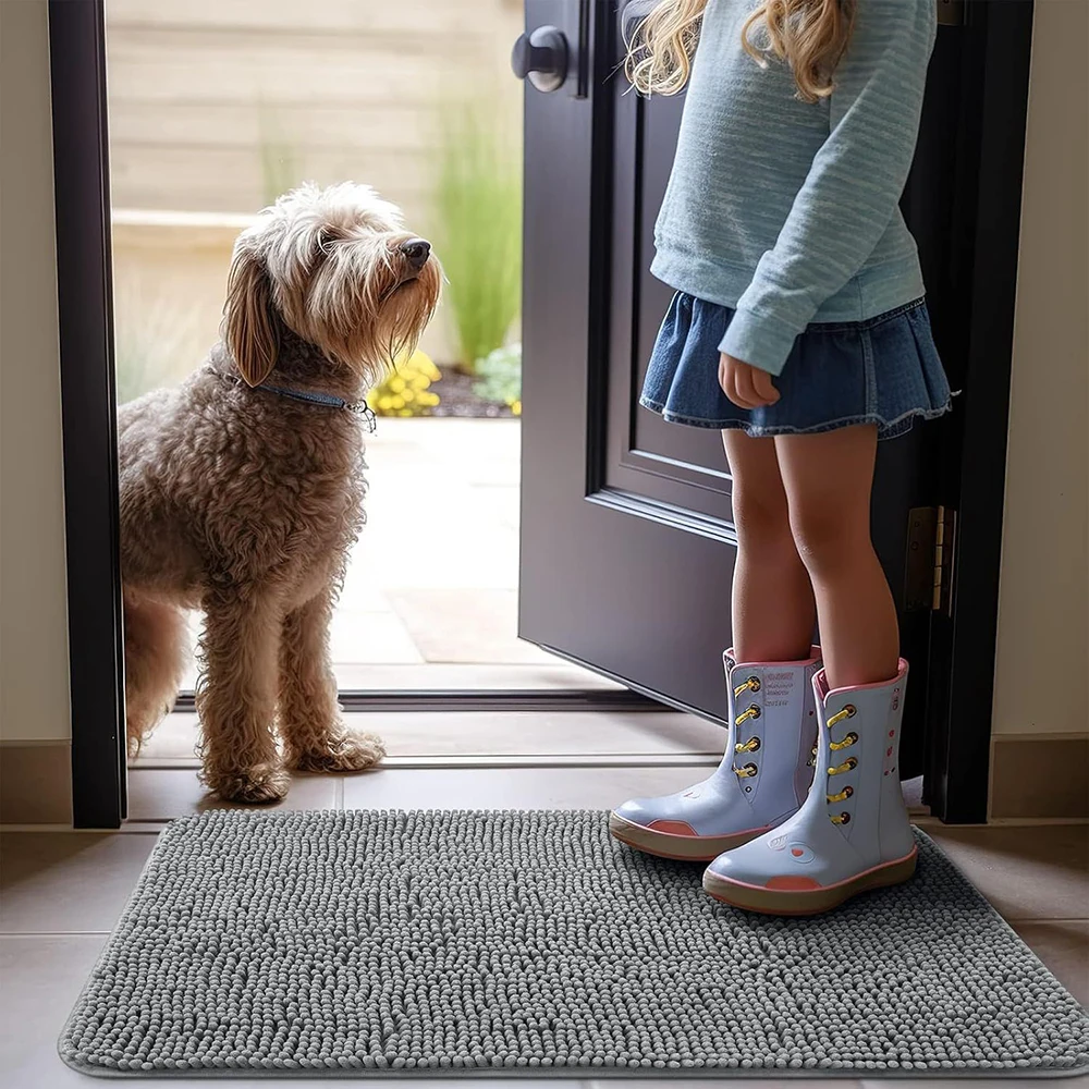 Tapete Absorvente para Cães de Microfibra Antiderrapante Lavável - Image 2