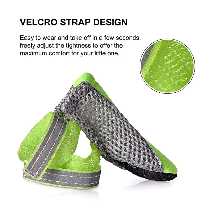 Sapatos para Cães Pequenos e Médios Respiráveis com Sola Antiderrapante - Imagem 2