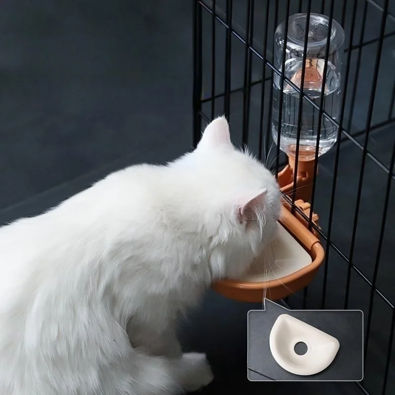 Dispensador de Água para Pets Pendurar em Gaiola 600 ml - Imagem 2