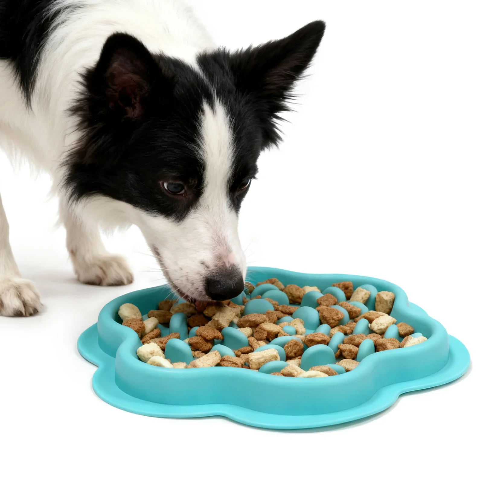 Tigela de Alimentação Lenta para Cães e Gatos de Silicone Comestível Anti-Tombamento - Imagem 5
