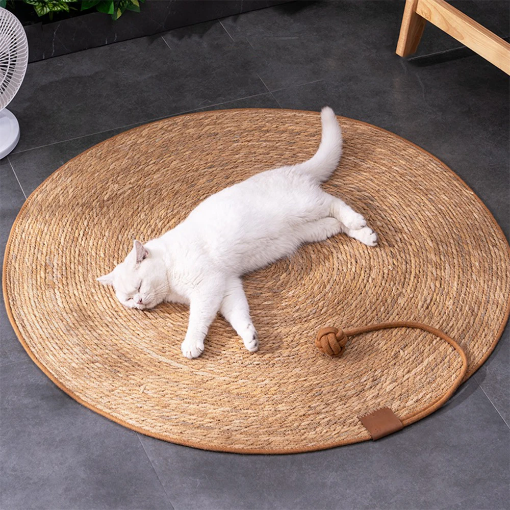 arranhador de rattan para gatos