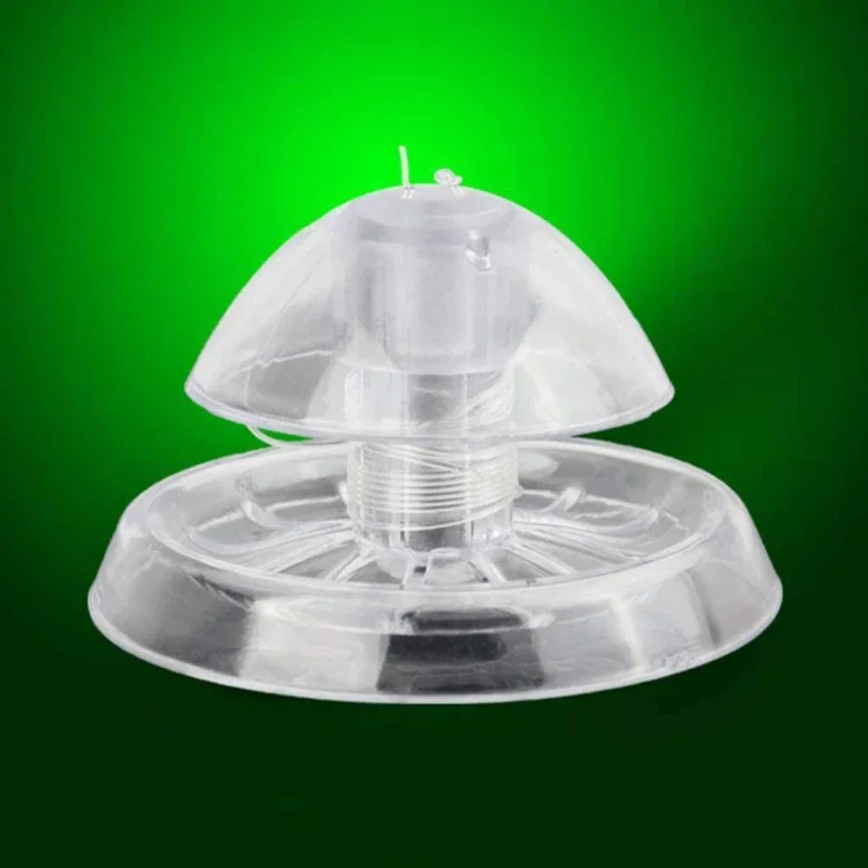 Armadilha para Caracol de Aquário Plástico Transparente 6 cm - Imagem 4
