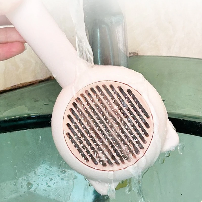 Escova de Pelos para Cães e Gatos com Liberação de Um Toque - Imagem 6