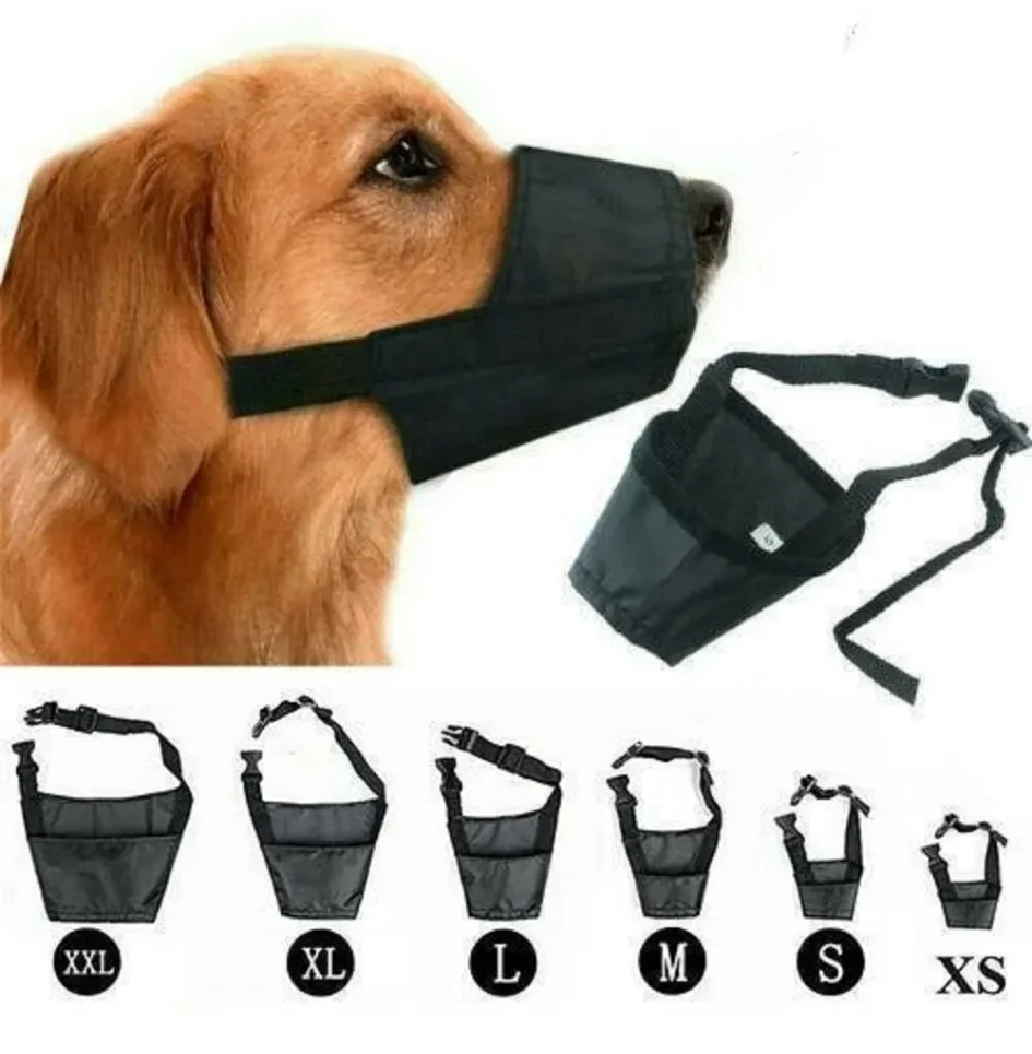 focinheira de nylon macio para cães