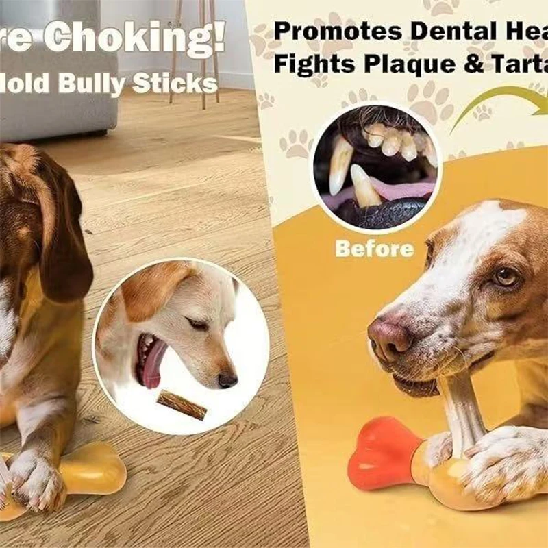 Brinquedo Mastigável AFP para Cães de Nylon 16,5 cm Anti-Asfixia - Imagem 6
