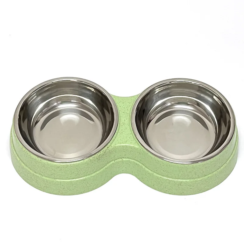 Tigelas Duplas para Cães e Gatos de Aço Inoxidável Antiderrapante - Imagem 5