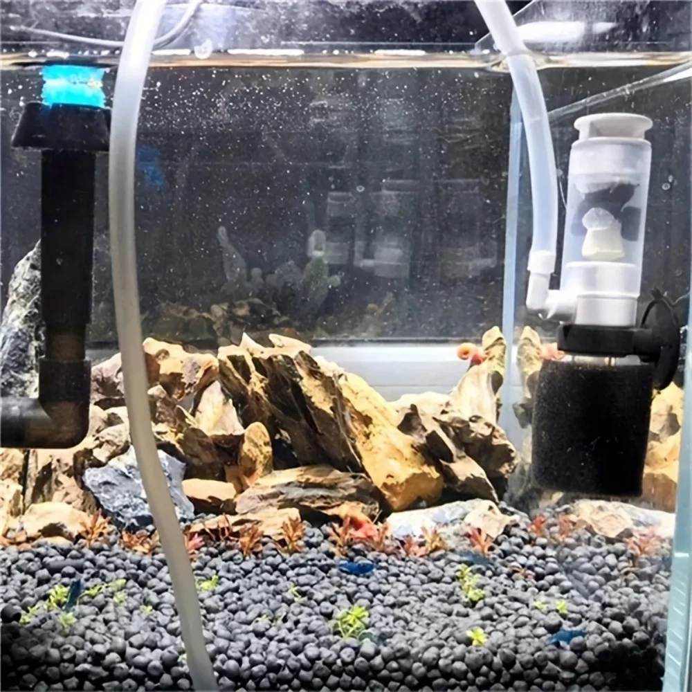 Filtro para Mini Aquário 3 em 1 com Aeração e Ventosa - Imagem 3