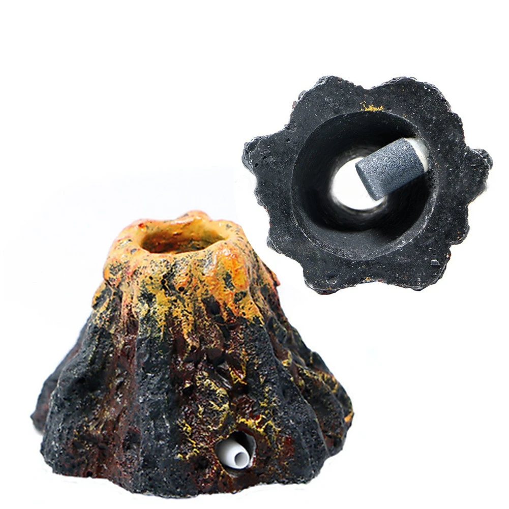 Vulcão para Aquário com Pedra Bolha Oxigenadora 5x6,5 cm - Imagem 5