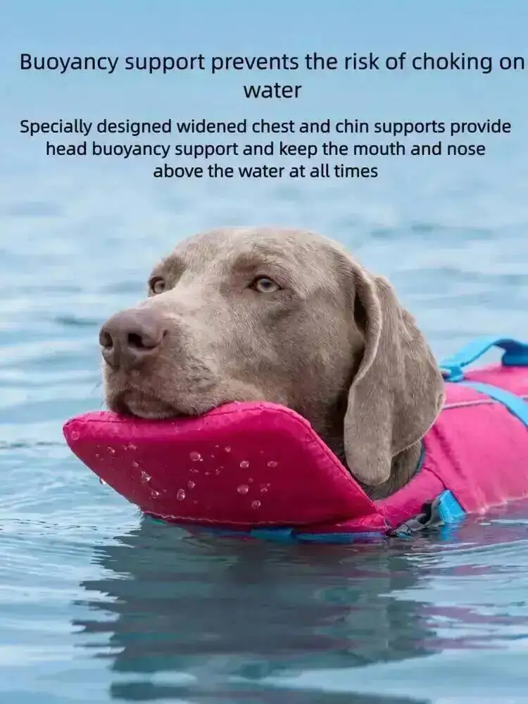 Colete Salva-Vidas Ajustável para Cães de Alta Flutuabilidade - Image 3