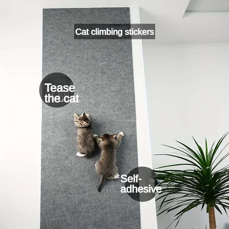 almofada de arranhar para gatos de parede