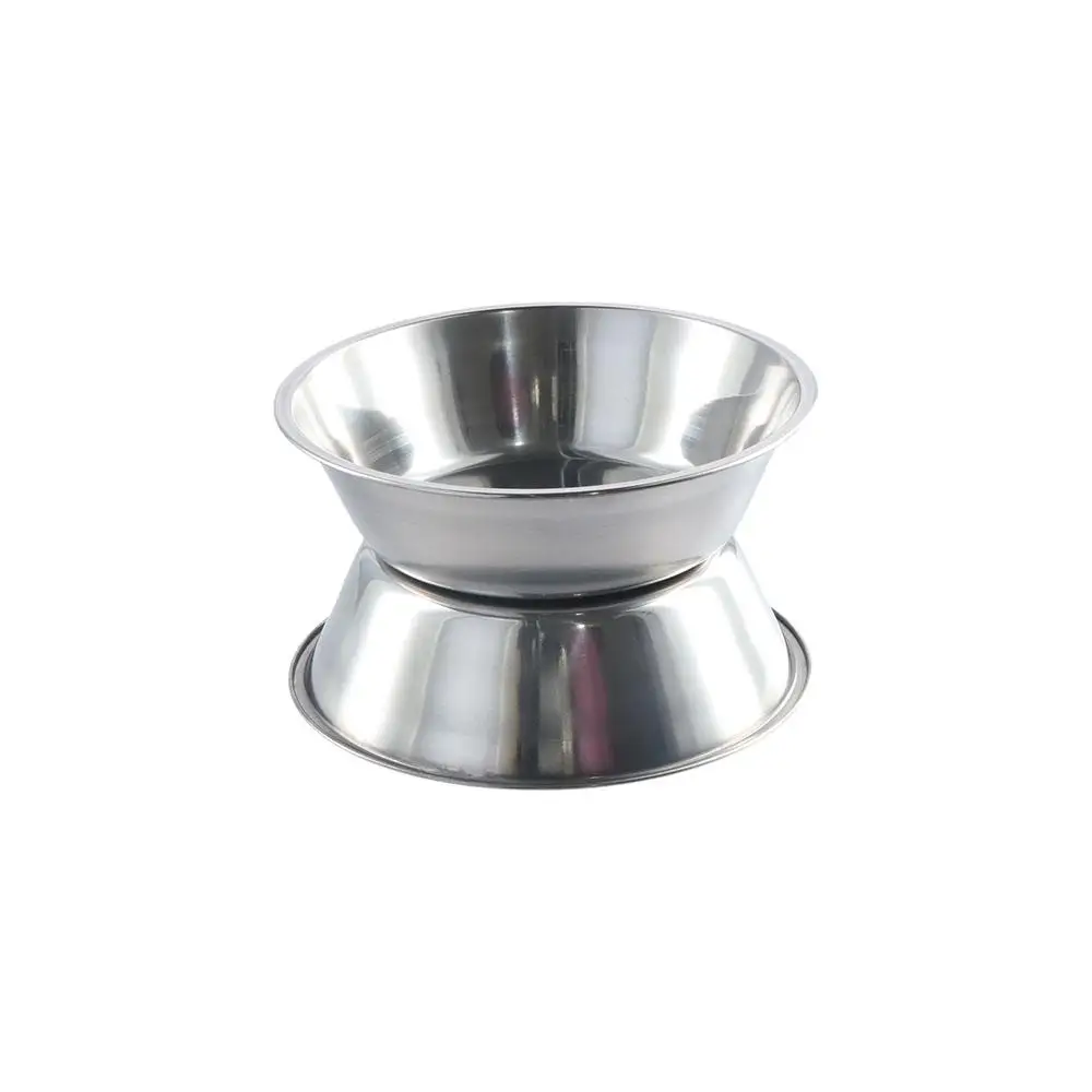 Tigela de Água e Comida para Cães e Gatos de Aço Inoxidável Durável - Imagem 4