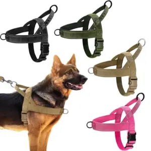 arnês tático para cães grandes