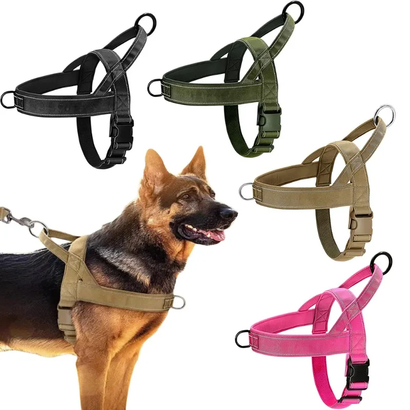 arnês tático para cães grandes