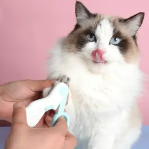cortador de unhas LED para cães e gatos