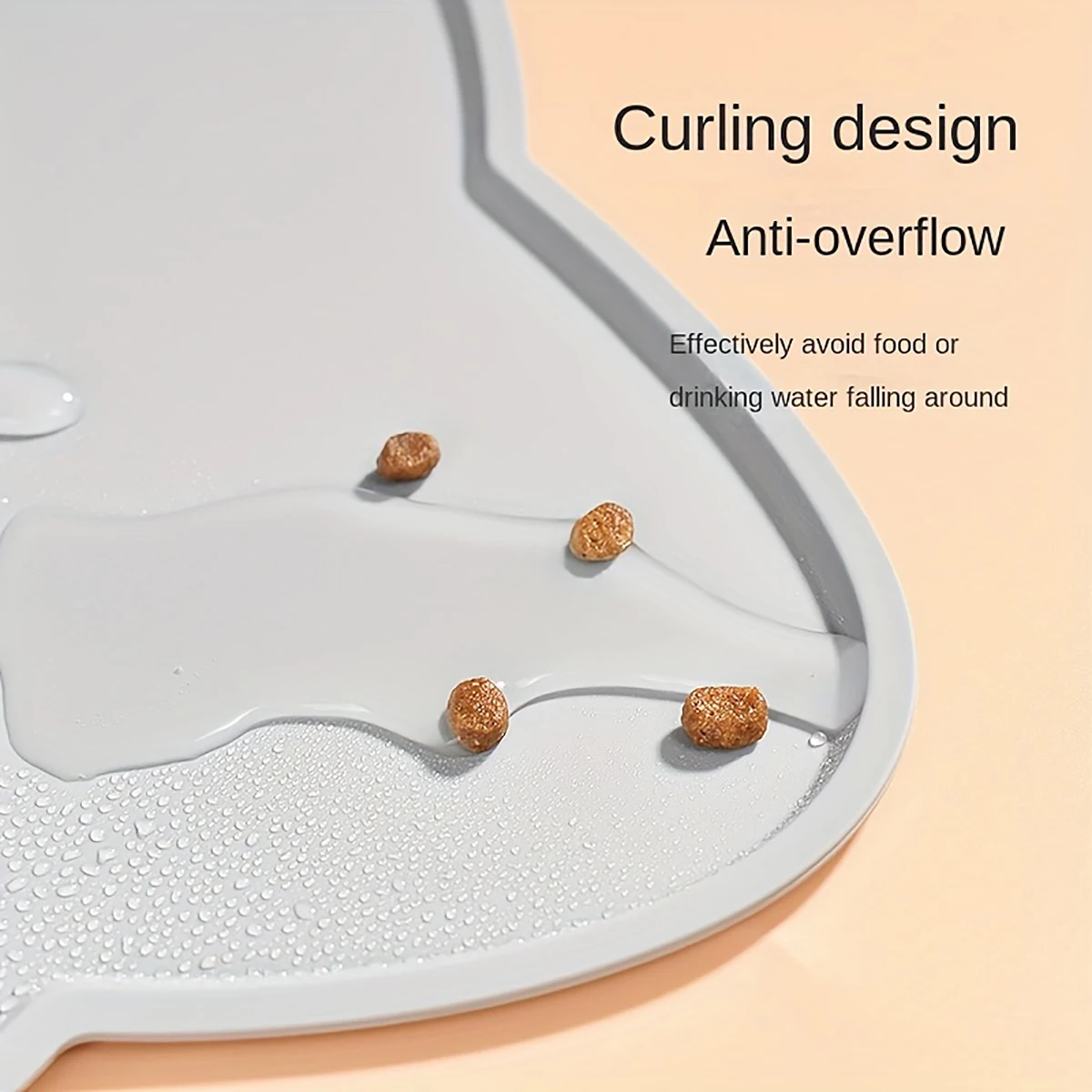 Tapete para Alimentação de Pets de Silicone Antiderrapante - Imagem 5