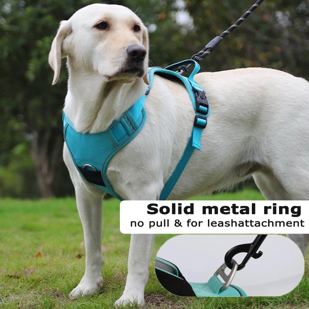 Arnês para Cães com Suporte para AirTag e Faixas Refletivas - Imagem 3