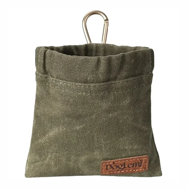 Bolsa de Petiscos para Cães de Algodão Resistente a Óleo Portátil - Imagem 2