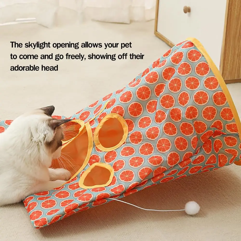 Túnel para Gato Dobrável com Papel Barulhento - Image 3
