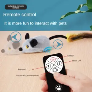 brinquedo rato elétrico para gatos