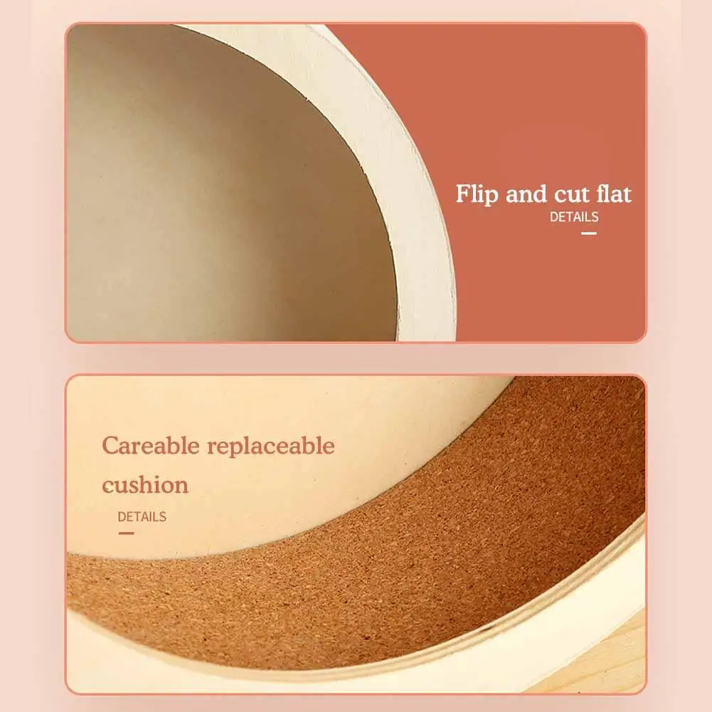 Roda de Madeira para Hamster com Base de 15 cm Silenciosa - Imagem 5