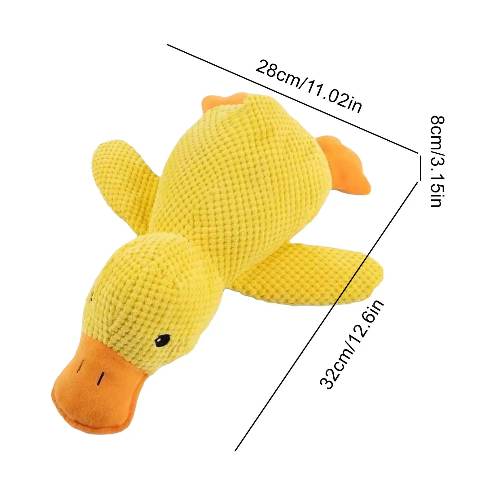 Brinquedo de Pelúcia para Cães com Som de Pato - Image 6