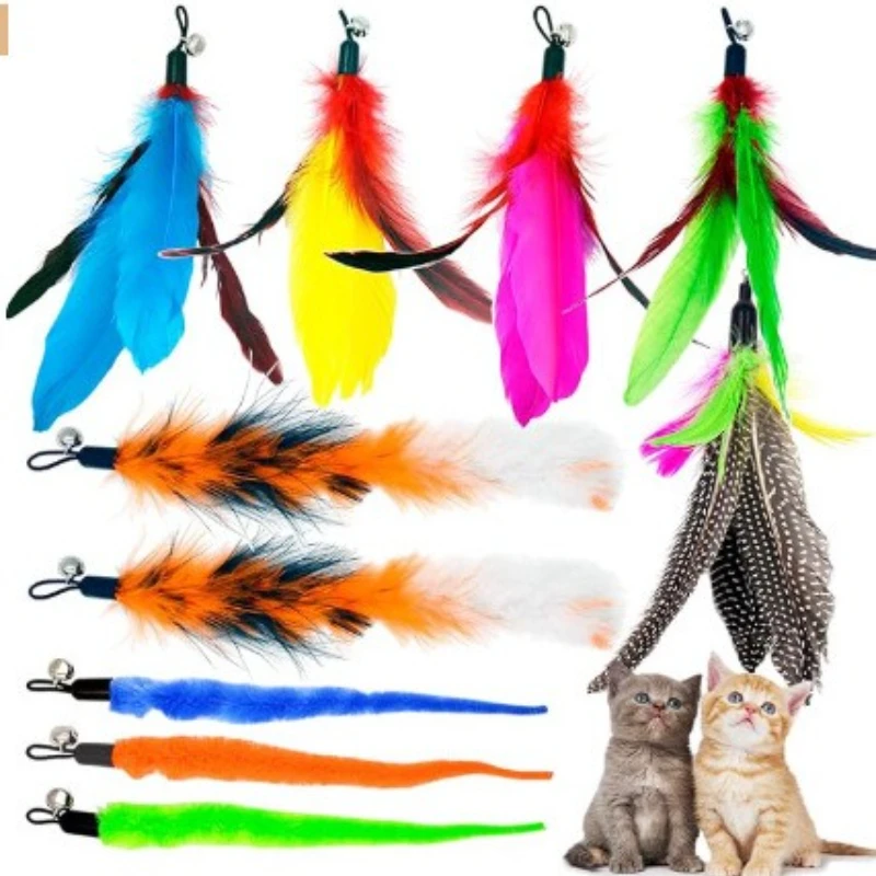 Conjunto de Brinquedos para Gatos 11 Peças com Varinha Retrátil - Image 5