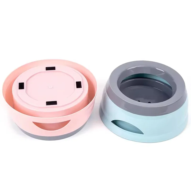 Tigela para Cães e Gatos de Plástico 750 ml Antiderramamento Viagem - Imagem 6