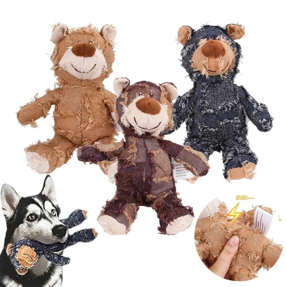 brinquedo de pelúcia urso para cães
