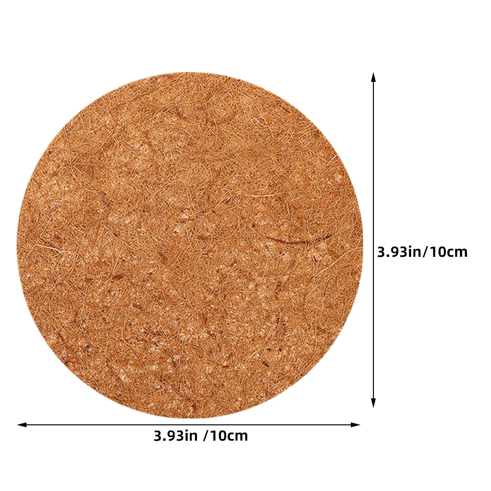 Tapete de Ninho para Pássaros de Fibra de Coco 10 cm com 10 Peças - Imagem 5