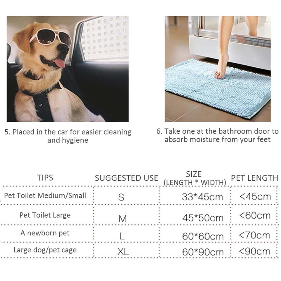 Fralda Absorvente para Cães Descartável para Treinamento - Imagem 6