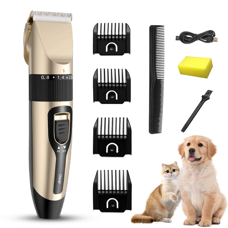 máquina de tosa para cães e gatos sem fio