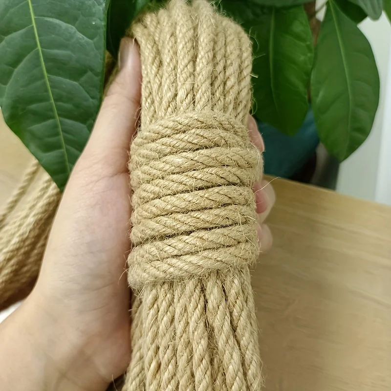 Corda de Sisal Natural para Gatos para Arranhador DIY 33 Pés - Imagem 6