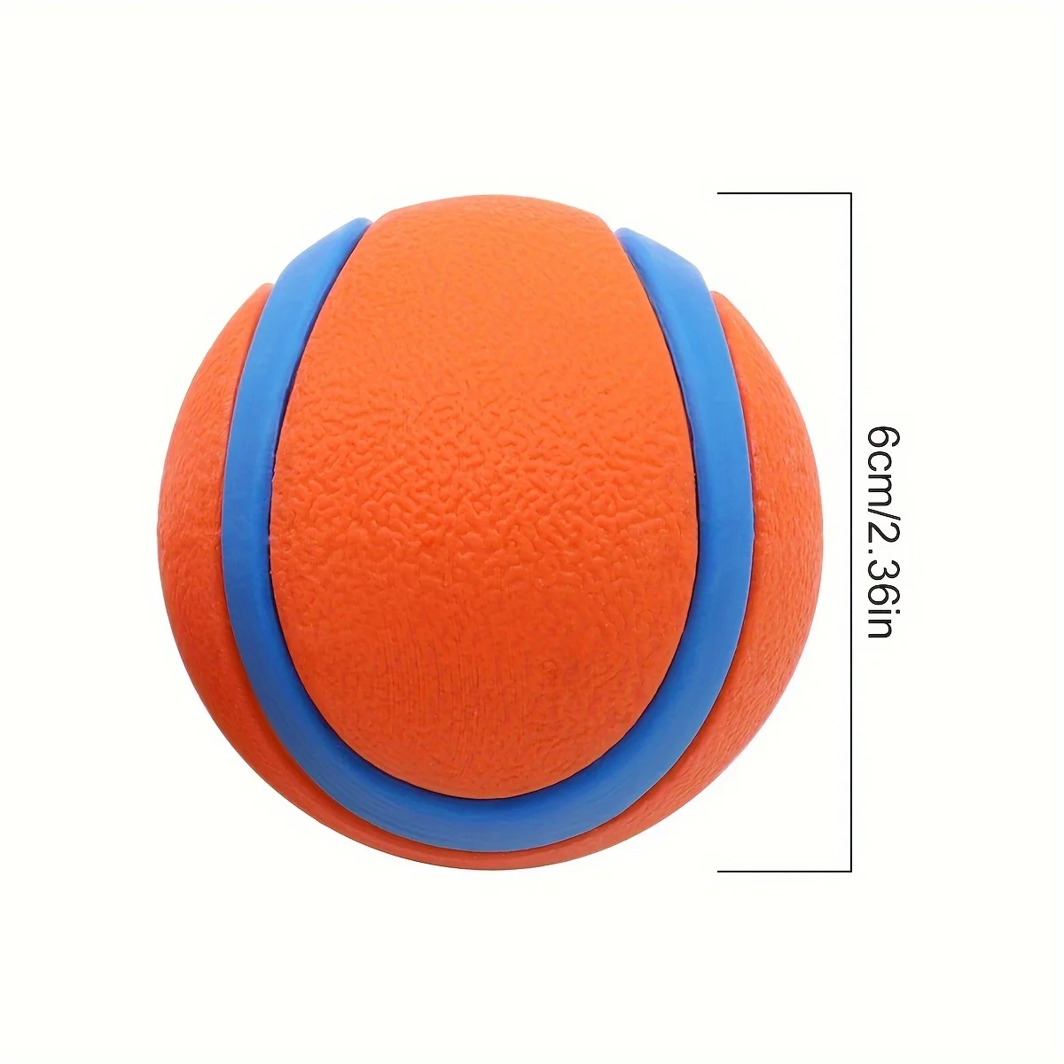 Bola de Mastigar para Cães de Silicone Durável para Raças Médias - Imagem 6