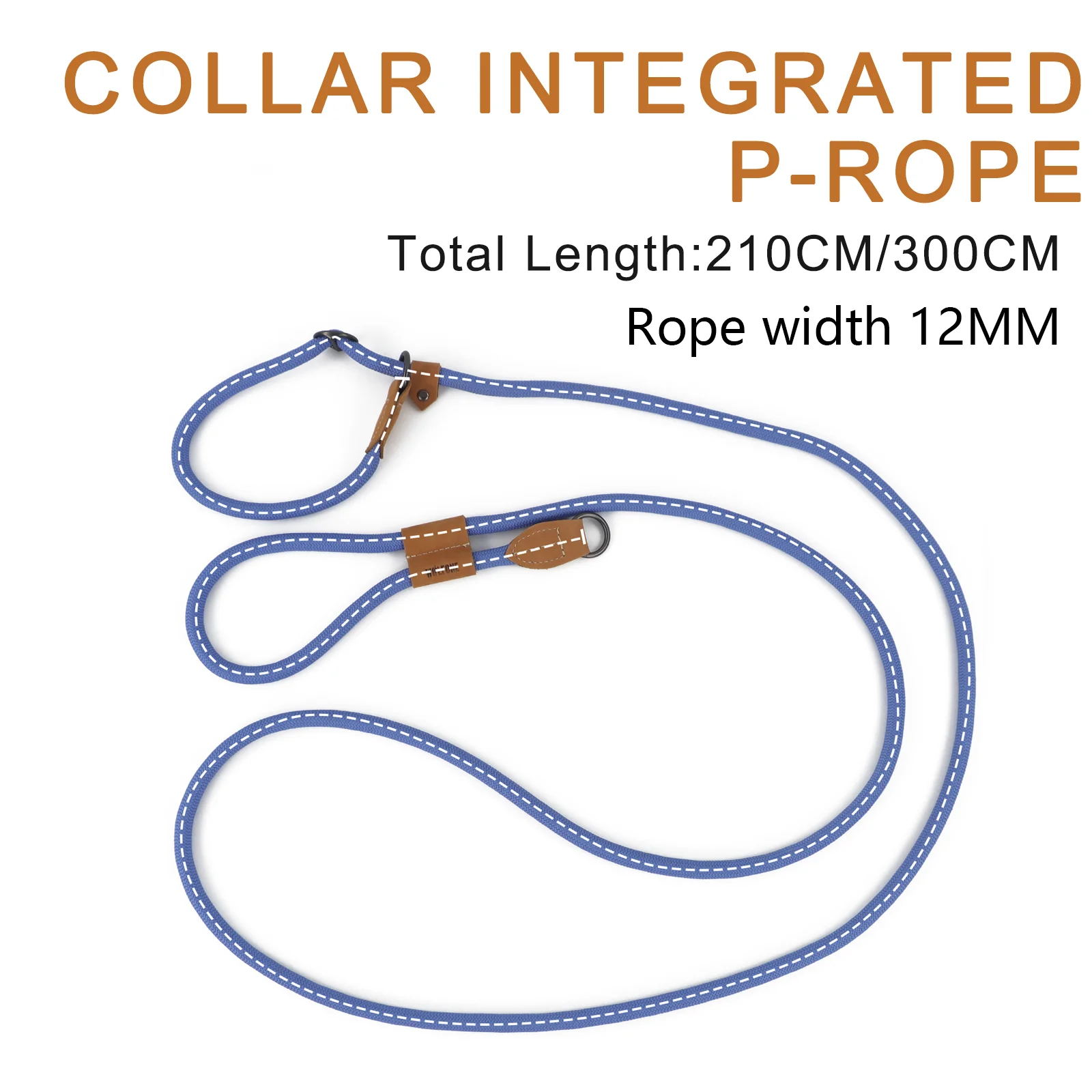 Coleira Multifuncional para Cães Ajustável 210/300cm para Passeio - Imagem 4