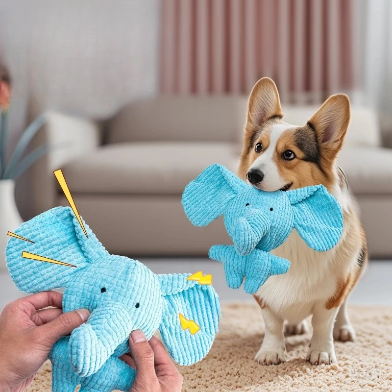 brinquedo de pelúcia elefante para cães