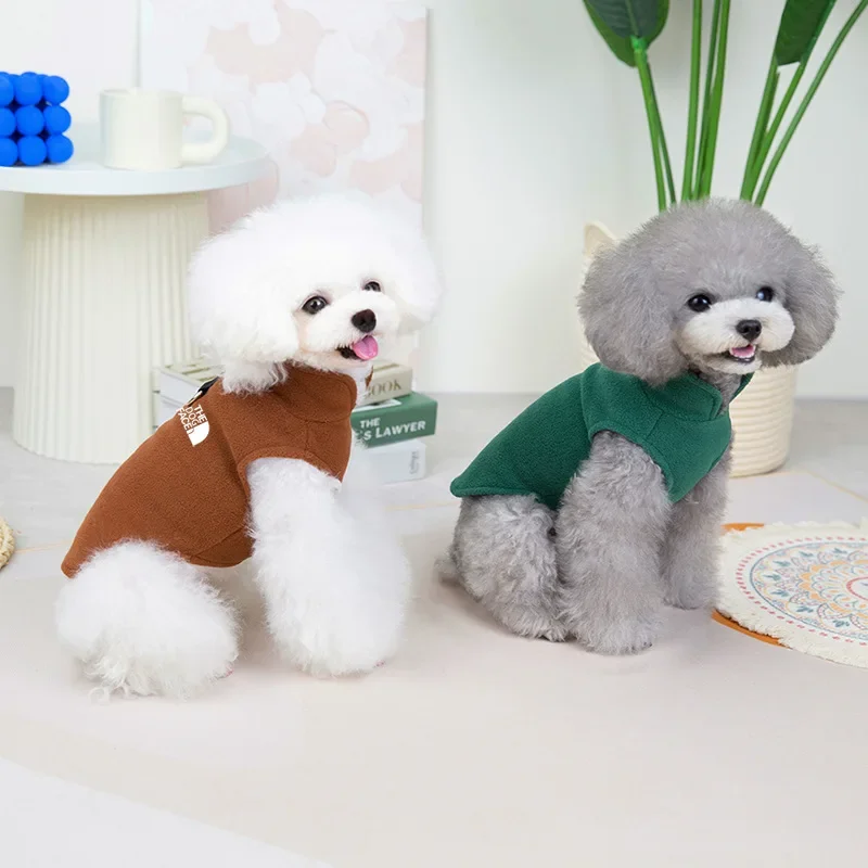Colete de Lã Polar para Cães Pequenos e Médios - Imagem 2