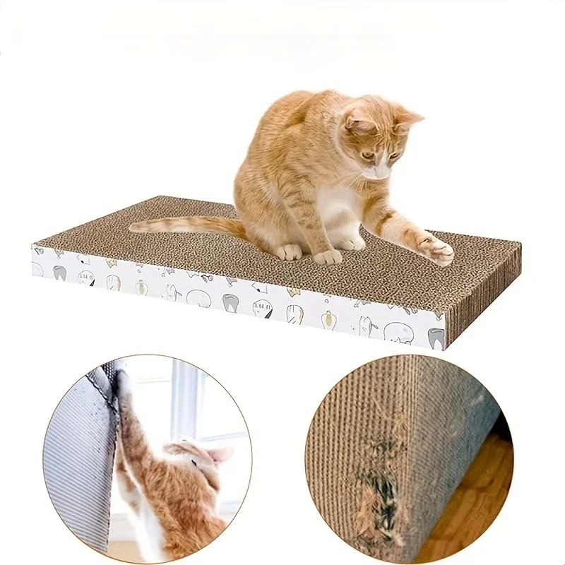 Arranhador para Gatos de Papelão Ondulado 43x21 cm - Imagem 4