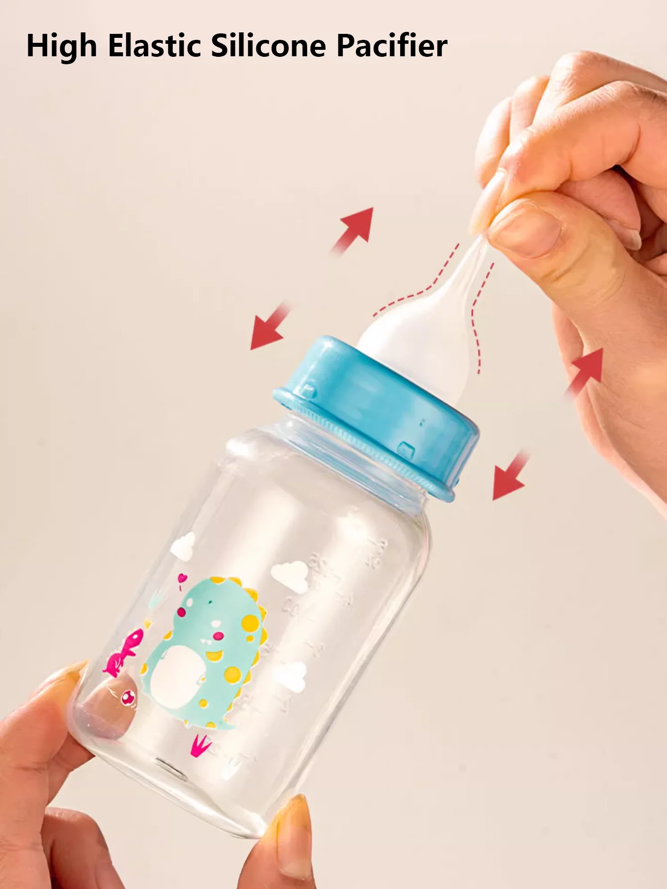 Mamadeira para Gatinhos e Filhotes de Silicone 60 ml com Bico - Imagem 4