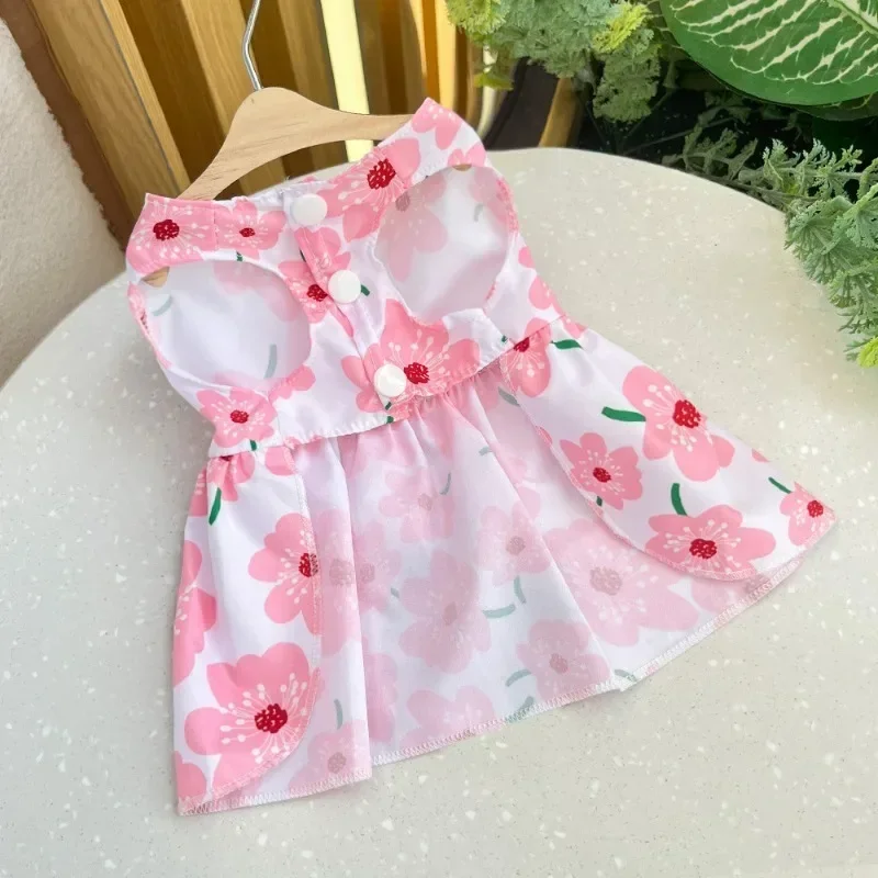 Saia Vestido Princesa para Cães Pequenos de Poliéster com Renda - Imagem 6