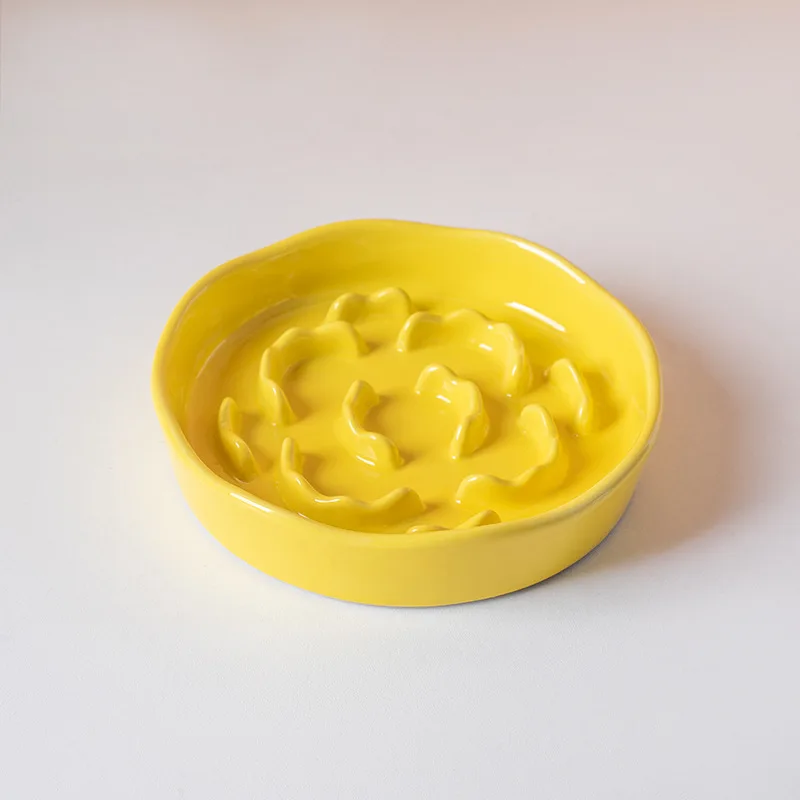Tigela de Cerâmica Elevada para Cães e Gatos Anti-Engasgo 310 ml - Image 6