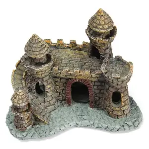 castelo de resina para aquário