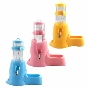 bebedouro para hamster com recipiente de comida