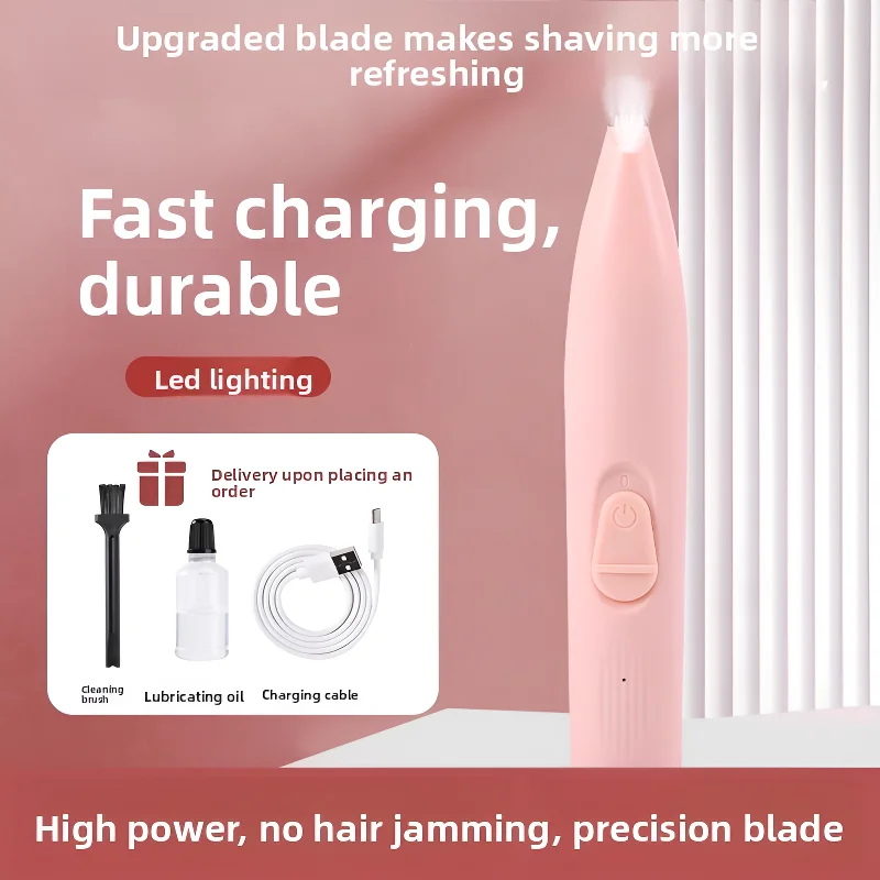 Aparador de Pelos para Patas de Cães e Gatos Recarregável USB 500mAh - Imagem 5