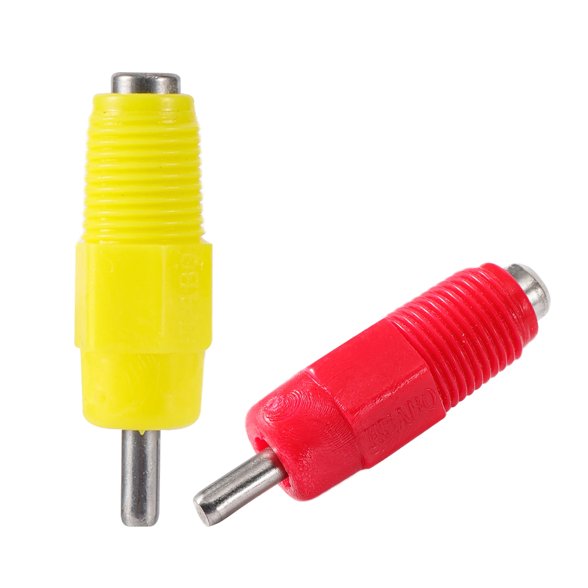Bebedouro Niple para Aves 9mm Plástico e Inox Amarelo e Vermelho - Imagem 6