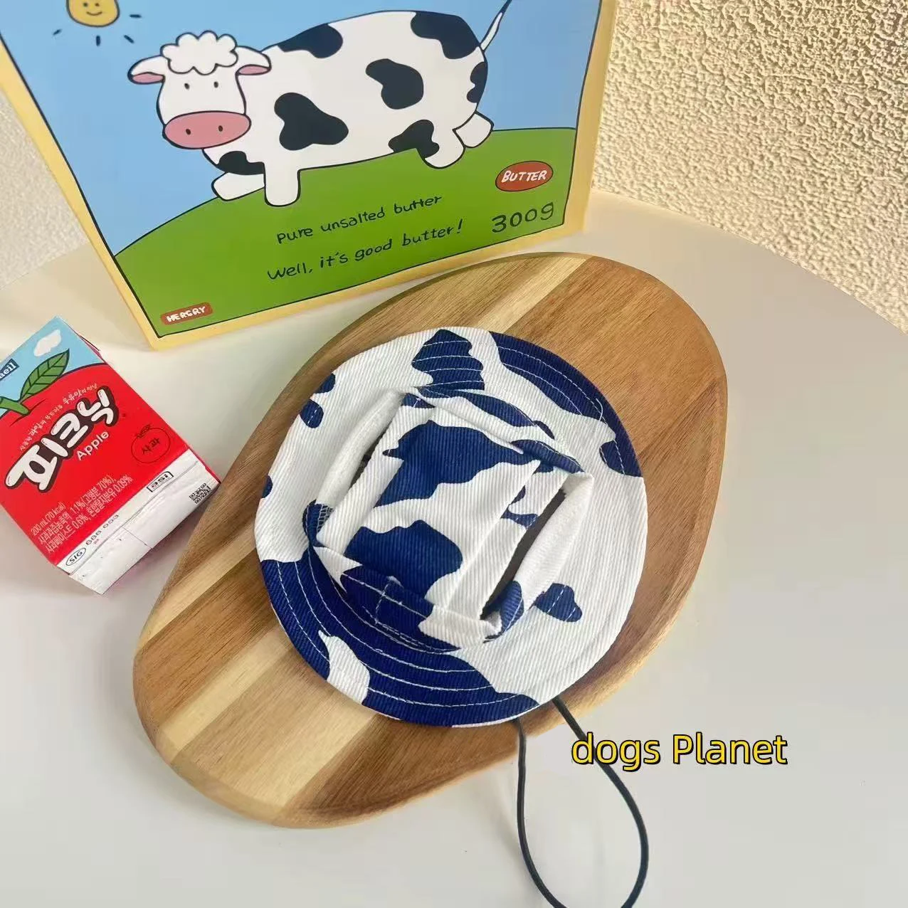 Chapéu Protetor Solar para Cães com Furos para Orelhas Ajustável - Imagem 4