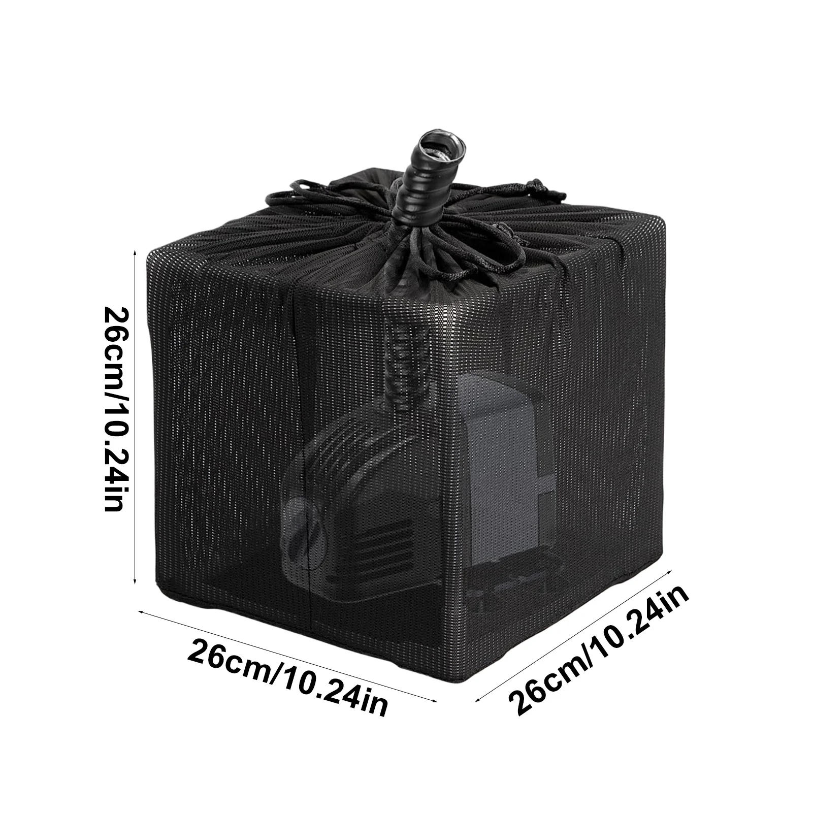 Saco Filtro para Bomba de Lago e Aquário 26x26cm com Cordão - Imagem 6