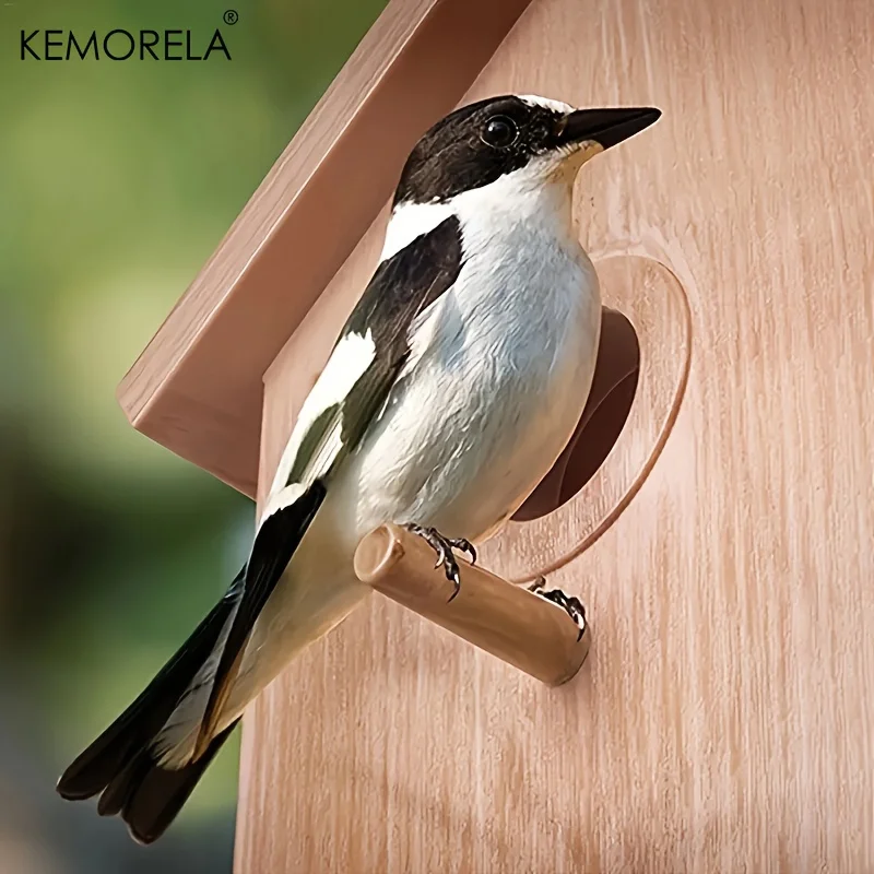Kemorela Ninho para Pássaros Janela de Vidro para Visualização - Image 2