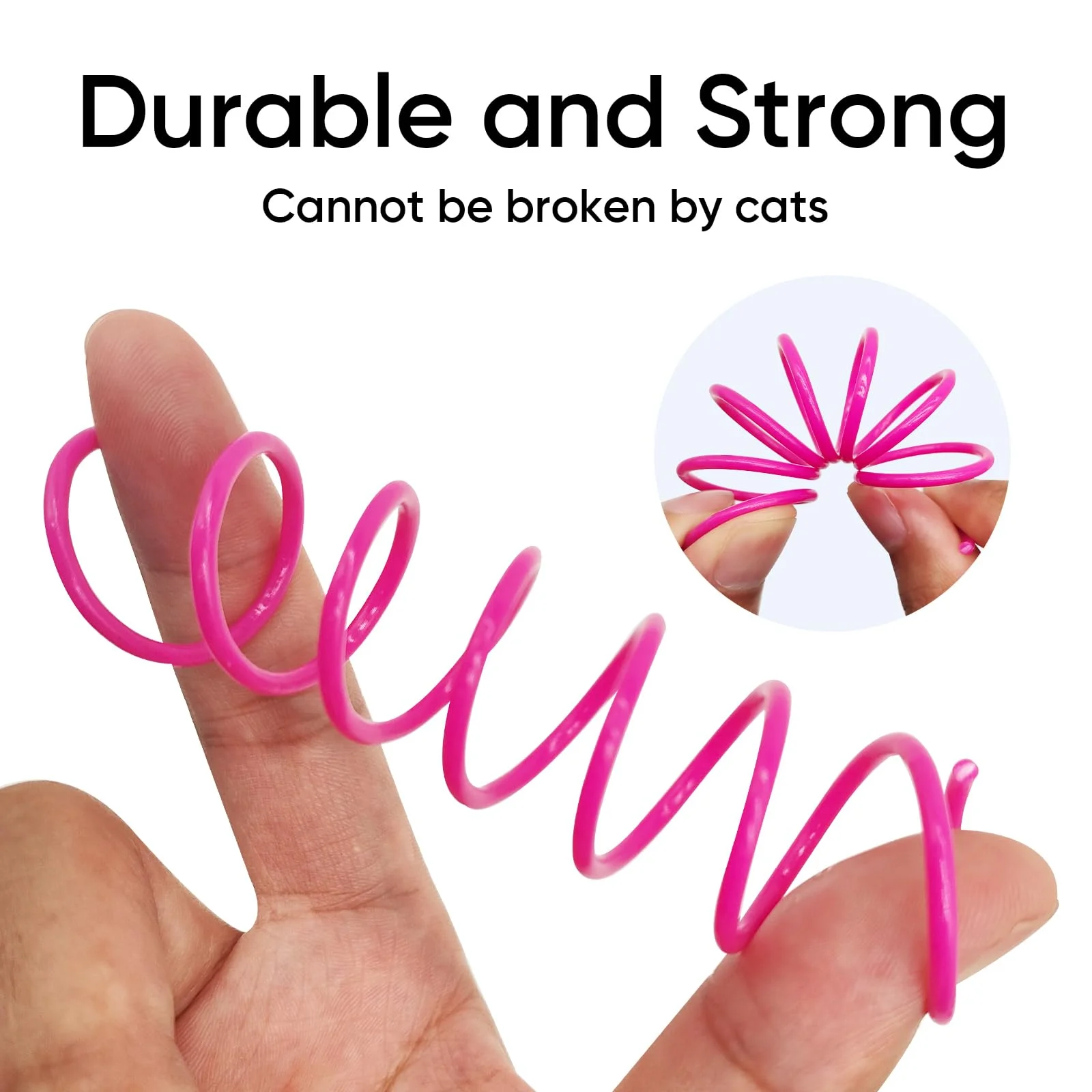 Brinquedo Mola para Gatos com 20/40/60 Peças para Brincadeiras - Imagem 6