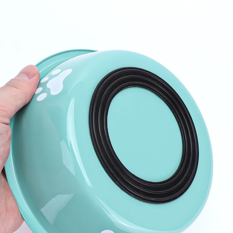 Tigela Inox para Pet com Base Antiderrapante Pata - Imagem 4