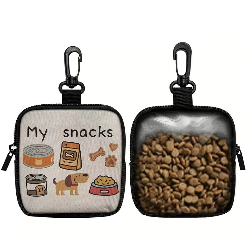Bolsa de Cintura para Treinamento de Cães 12x11x3,2 cm Translúcida - Imagem 4
